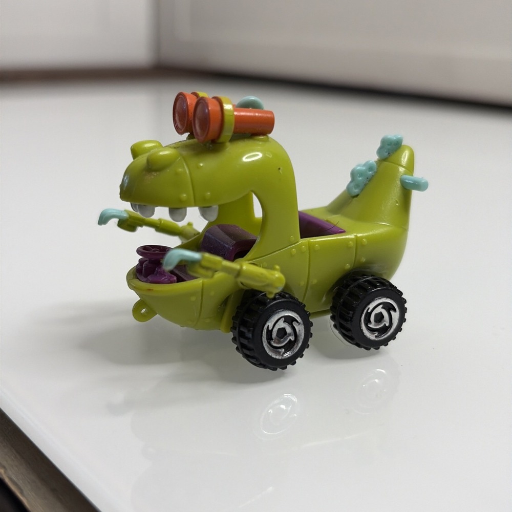 Vintage Rugrats Reptar Wagon Die-Cast 1998 Loose 1:64